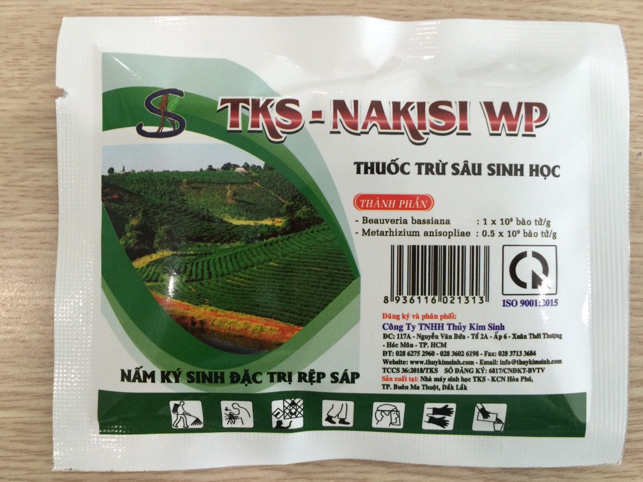 [ GÓI 45G ] THUỐC TRỪ SÂU SINH HỌC NAKISI: Đặc Trị Rệp Sáp