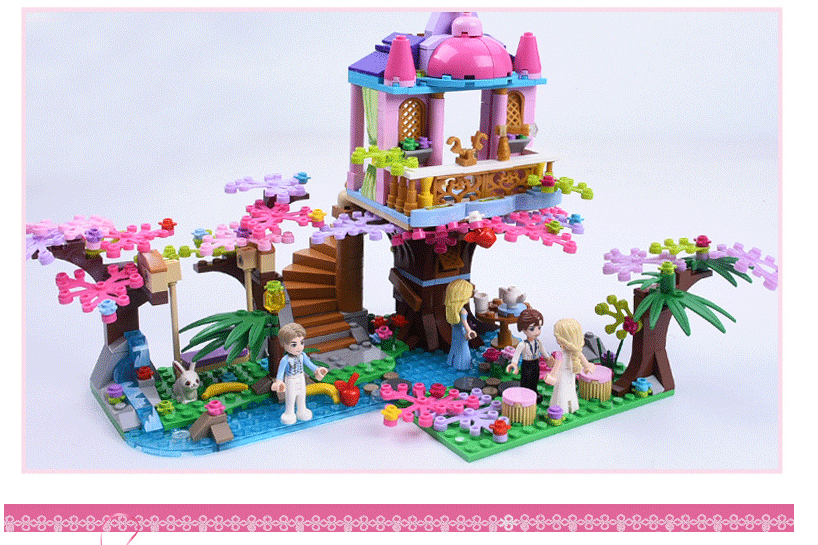 Lego khu vườn bí mật 498 chi tiết