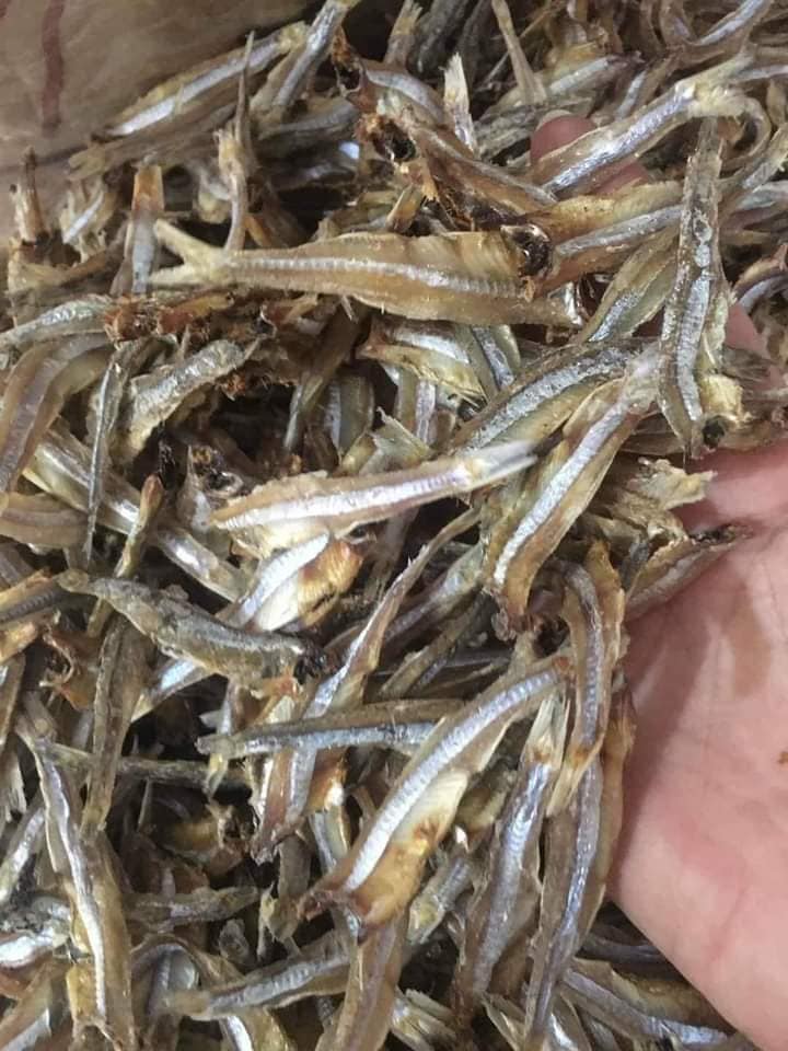 khô cá cơm thịt trắng, chắc thịt, thơm ngon, Vựa Khô Bà Chín