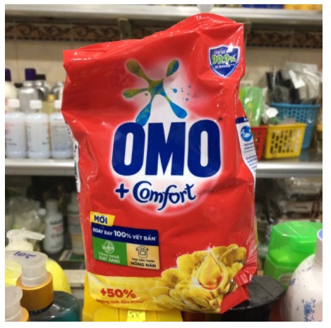 Bột giặt OMO Comfort tinh dầu thơm nồng nàn 360g
