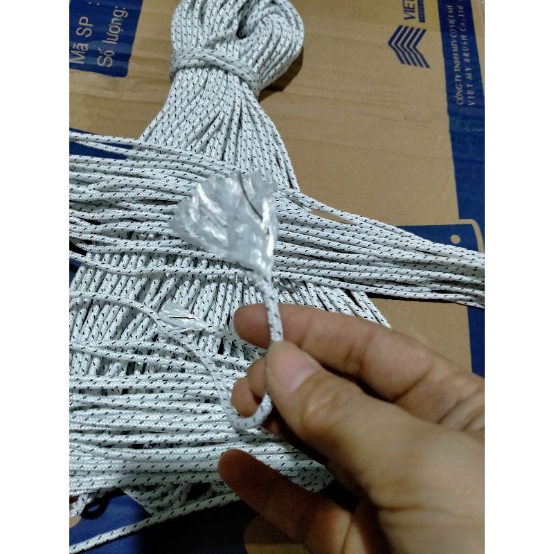 [HCM][ 1 cuộn 30m] Dây dù tròn nhỏ-Dây câu cá 27mm sợi Polyester