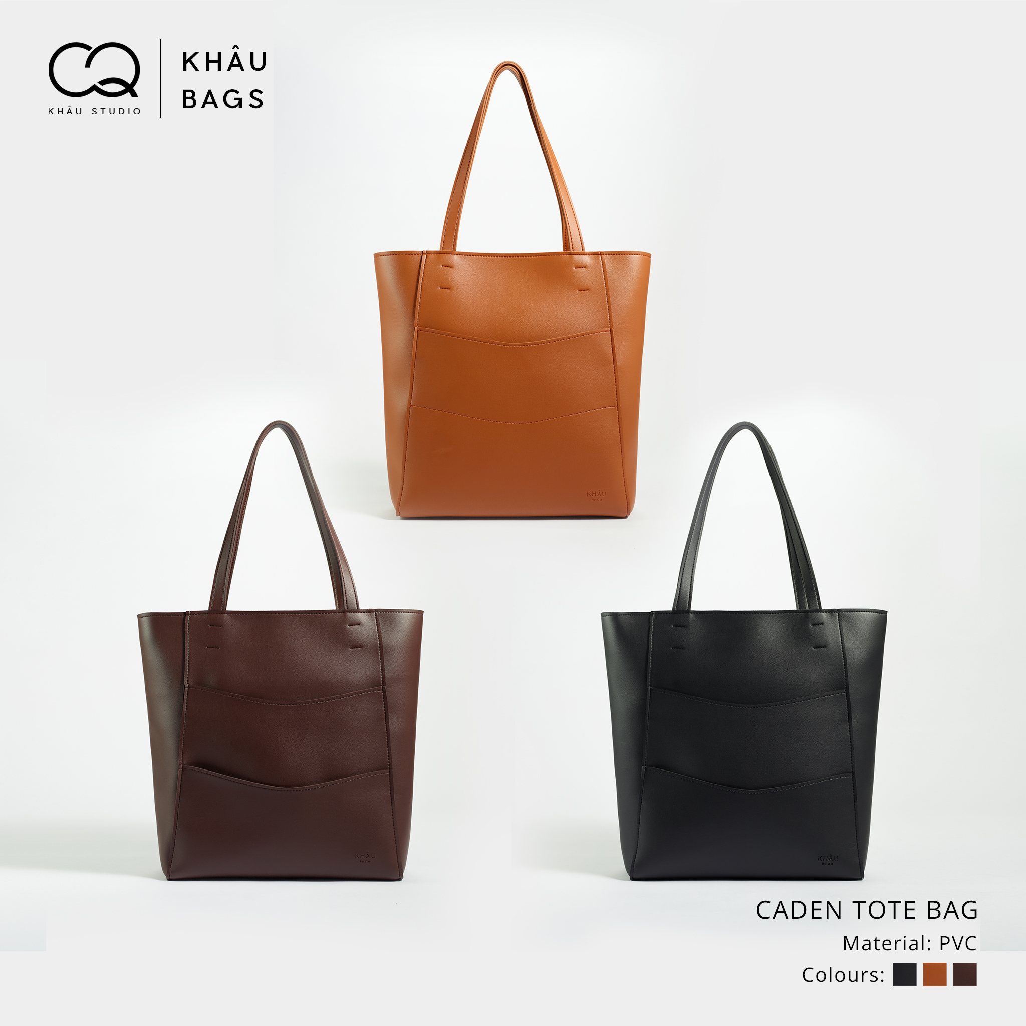 Túi tote văn phòng KHÂU BY CQ Caden