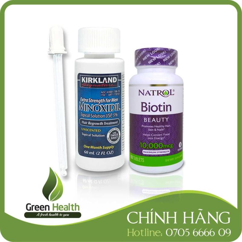 Tiết kiệm combo Thuốc mọc râu tóc lông mày minoxidil chính hãng giá rẻ