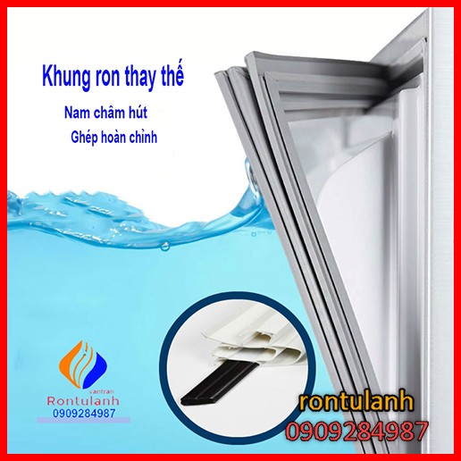 Ron cửa Tủ lạnh Darling Model NAD1580WX