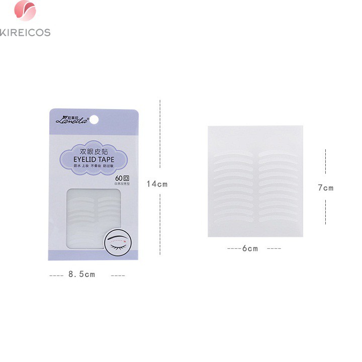 [HCM]Bộ 60 Cặp Miếng Dán Kích Mí Lameila A121