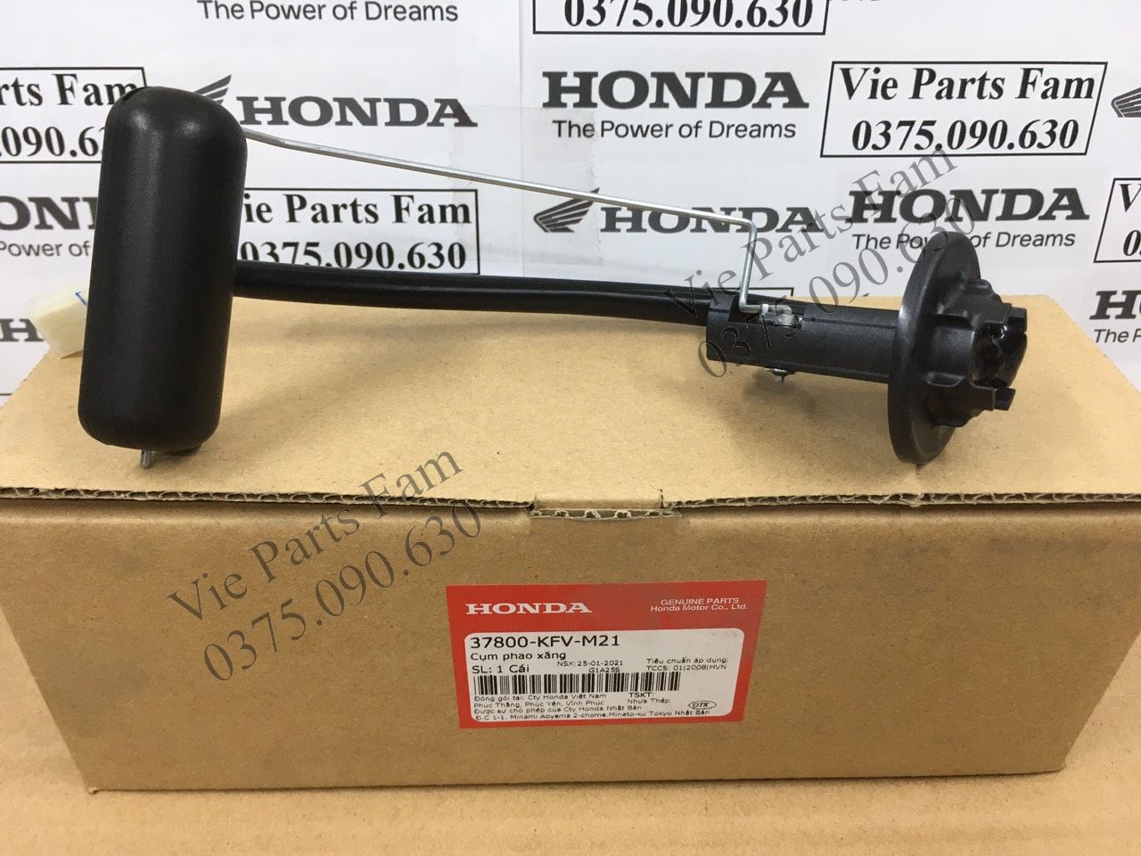 Phao báo xăng Dream Super Honda