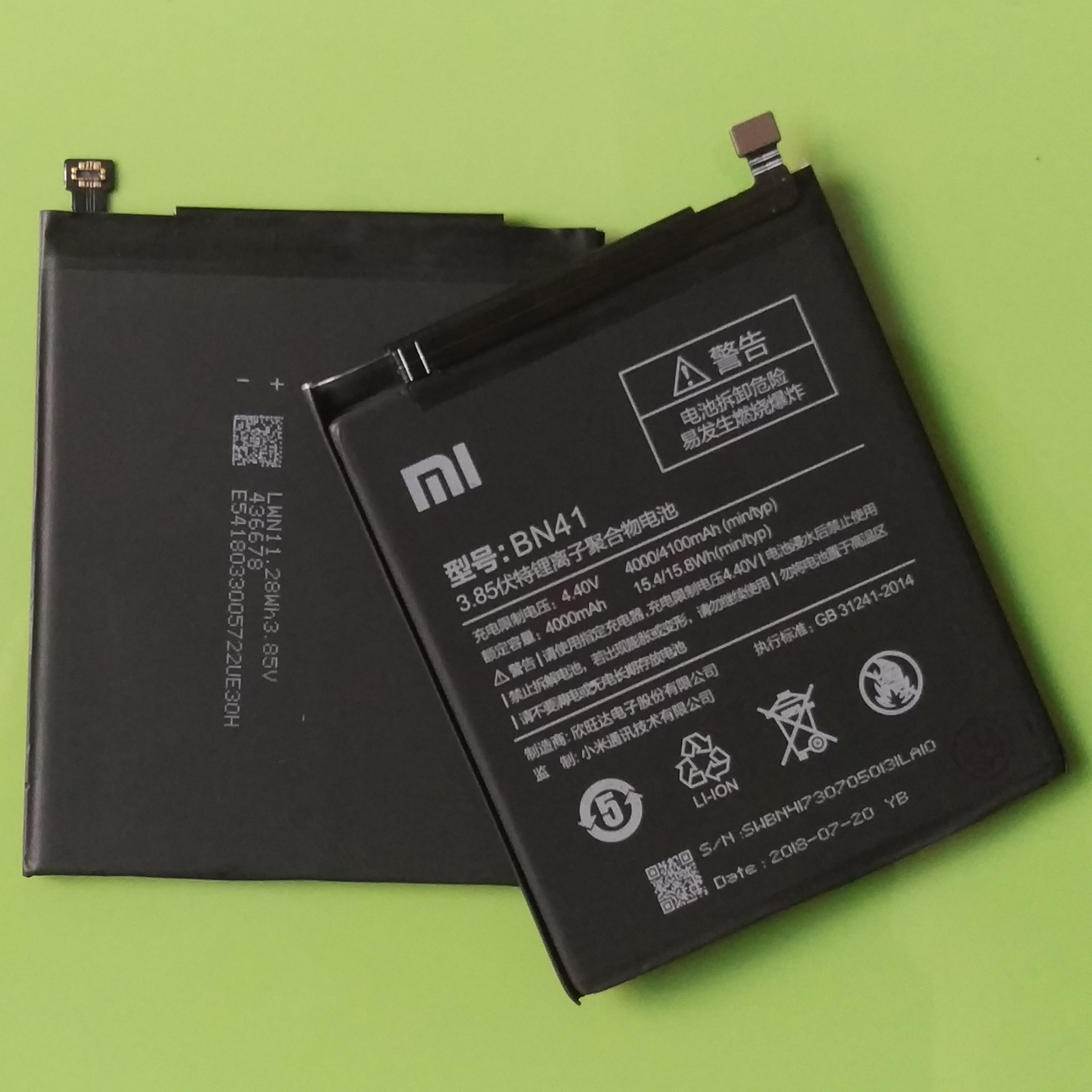 [HCM]PIN ZIN XIAOMI REDMI NOTE 4 - [PHIÊN BẢN 64GB] BN41