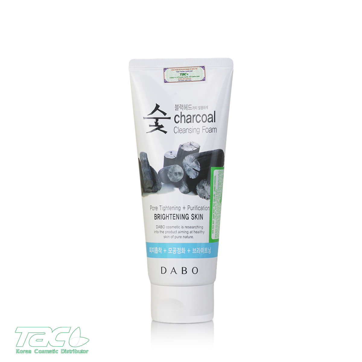 Sữa rửa mặt Dabo than hoạt tính cao cấp Hàn Quốc 150ml
