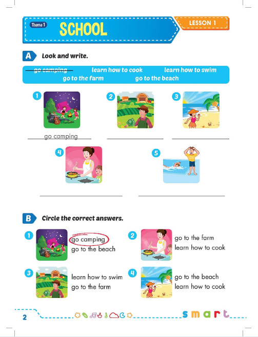 Bài Tập Tiếng Anh I-Learn Smart Start Grade 5 (WorkBook)