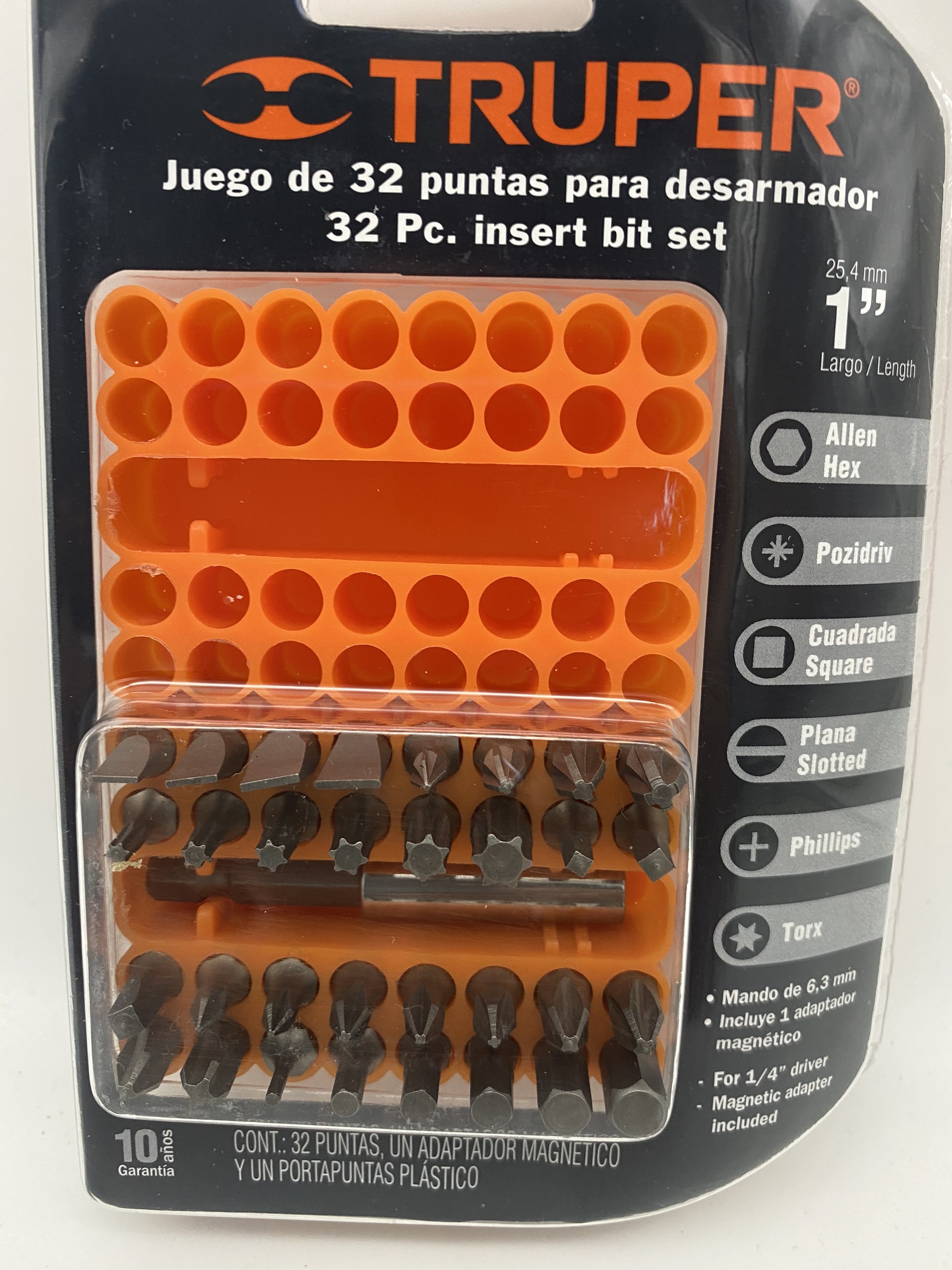 Bộ vặn vít 33 món Truper hàng Mexico
