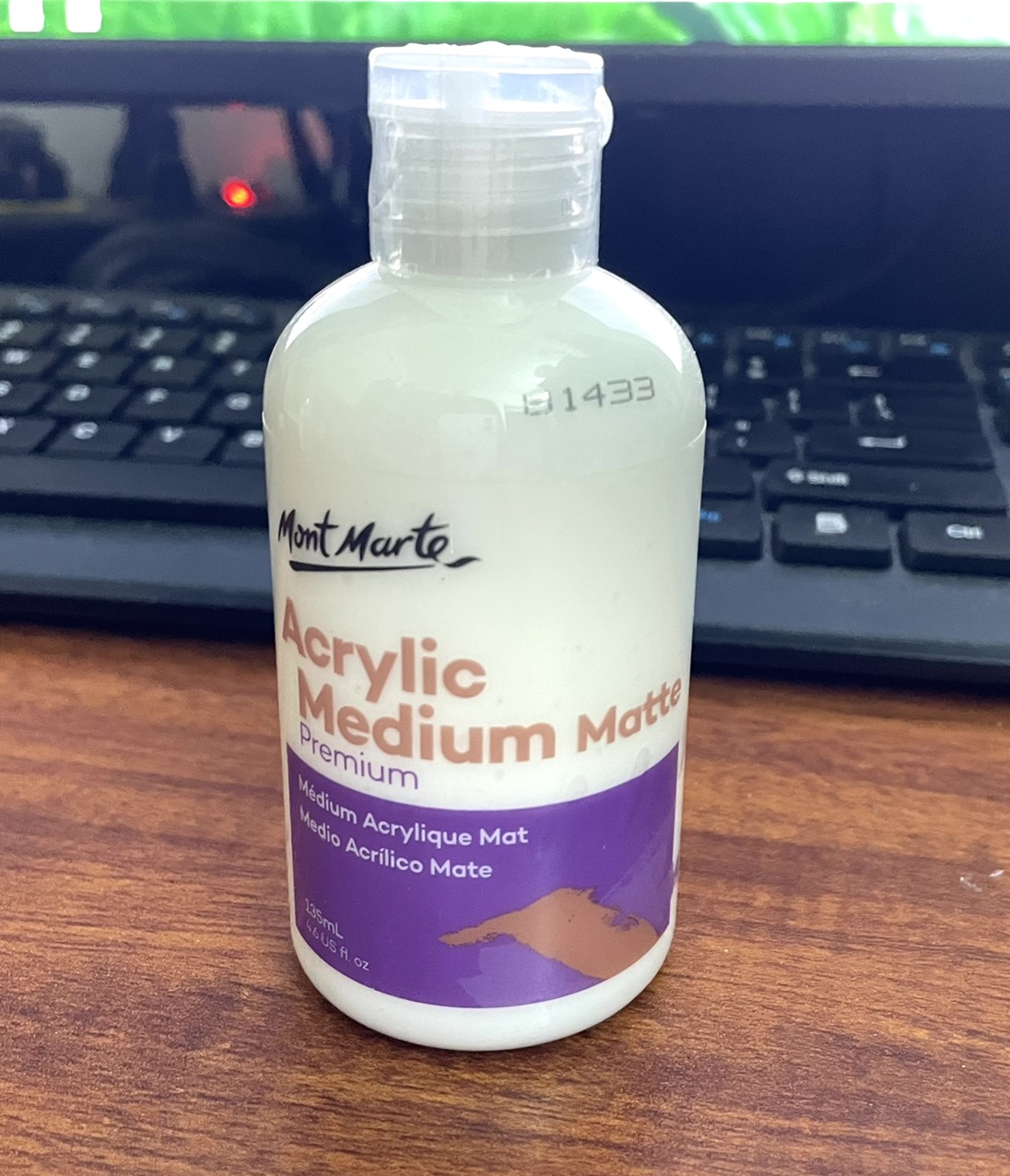 Dung môi pha màu acrylic dạng gel, lỏng cao cấp Mont Marte