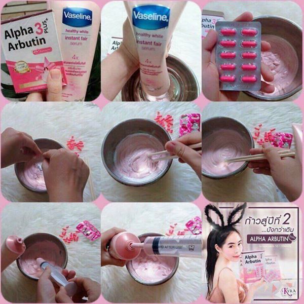 Dưỡng thể trắng da Vaseline 725ml