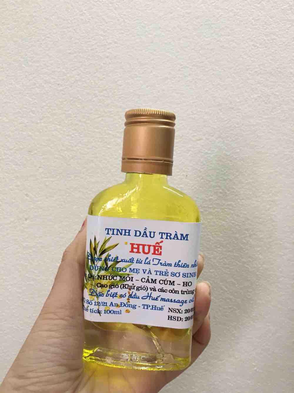 Combo 2 lọ tinh dầu tràm huế tràm vàng 100ml