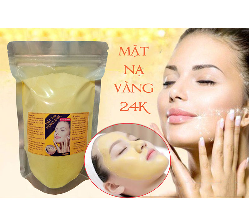 Mặt nạ vàng 24K (Mask vàng Collagen) - 100G