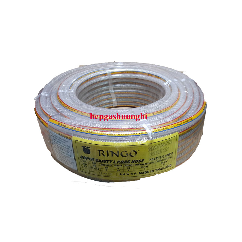 [HCM]Dây dẫn gas cao áp Thailand (trắng)