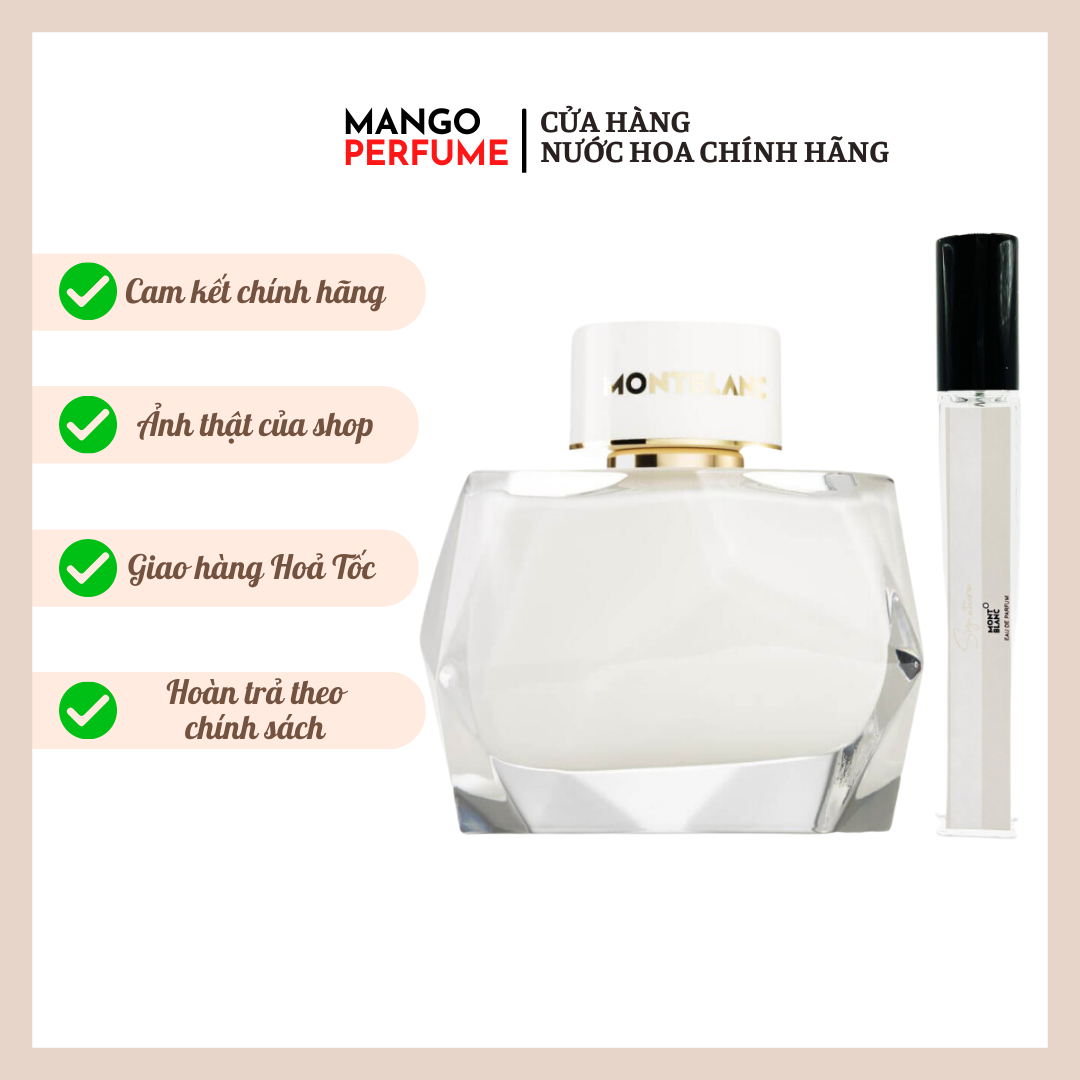 Nước hoa chiết Nữ Montblanc Signature EDP | Mango Perfume