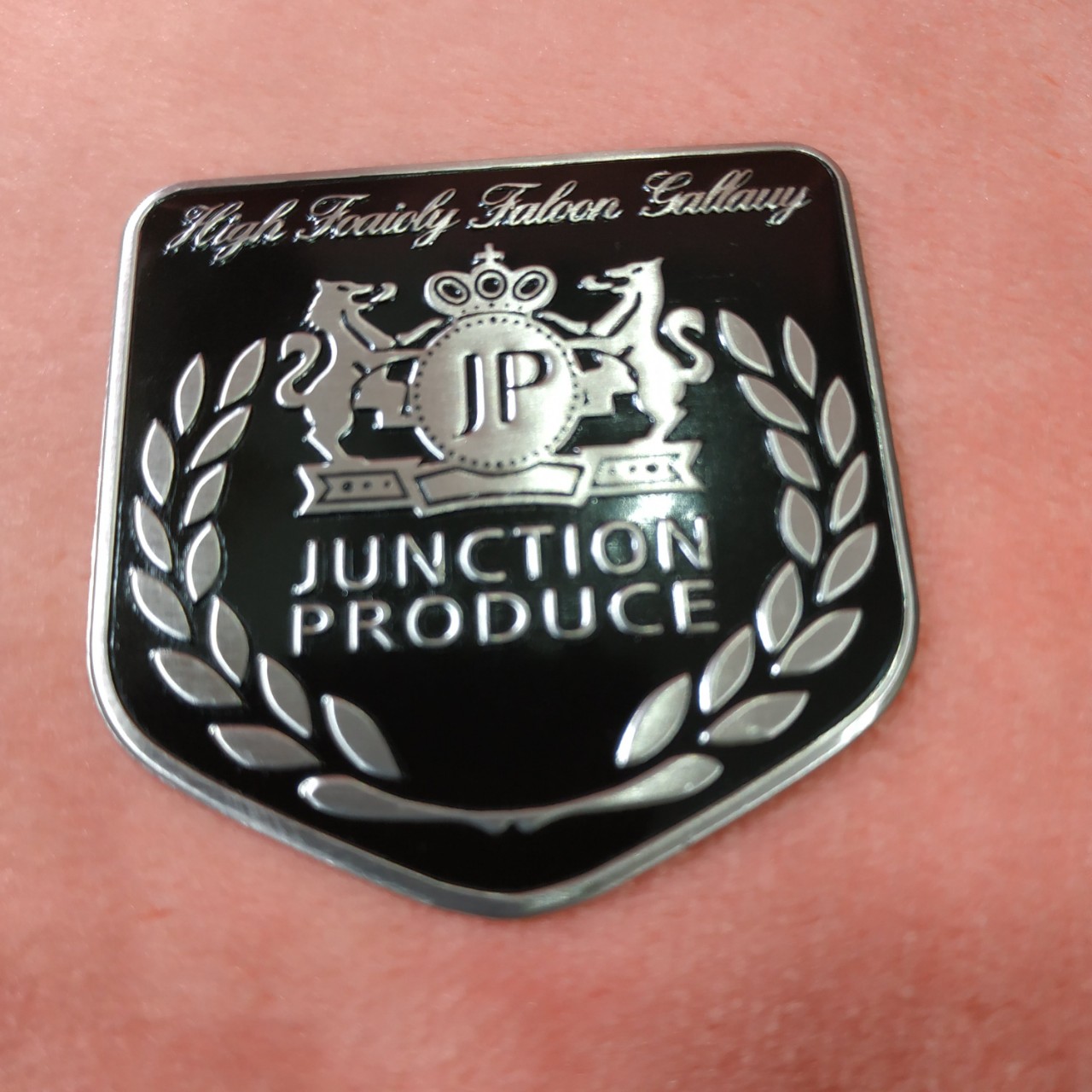 Tem nhôm dán xe Junction Produce
