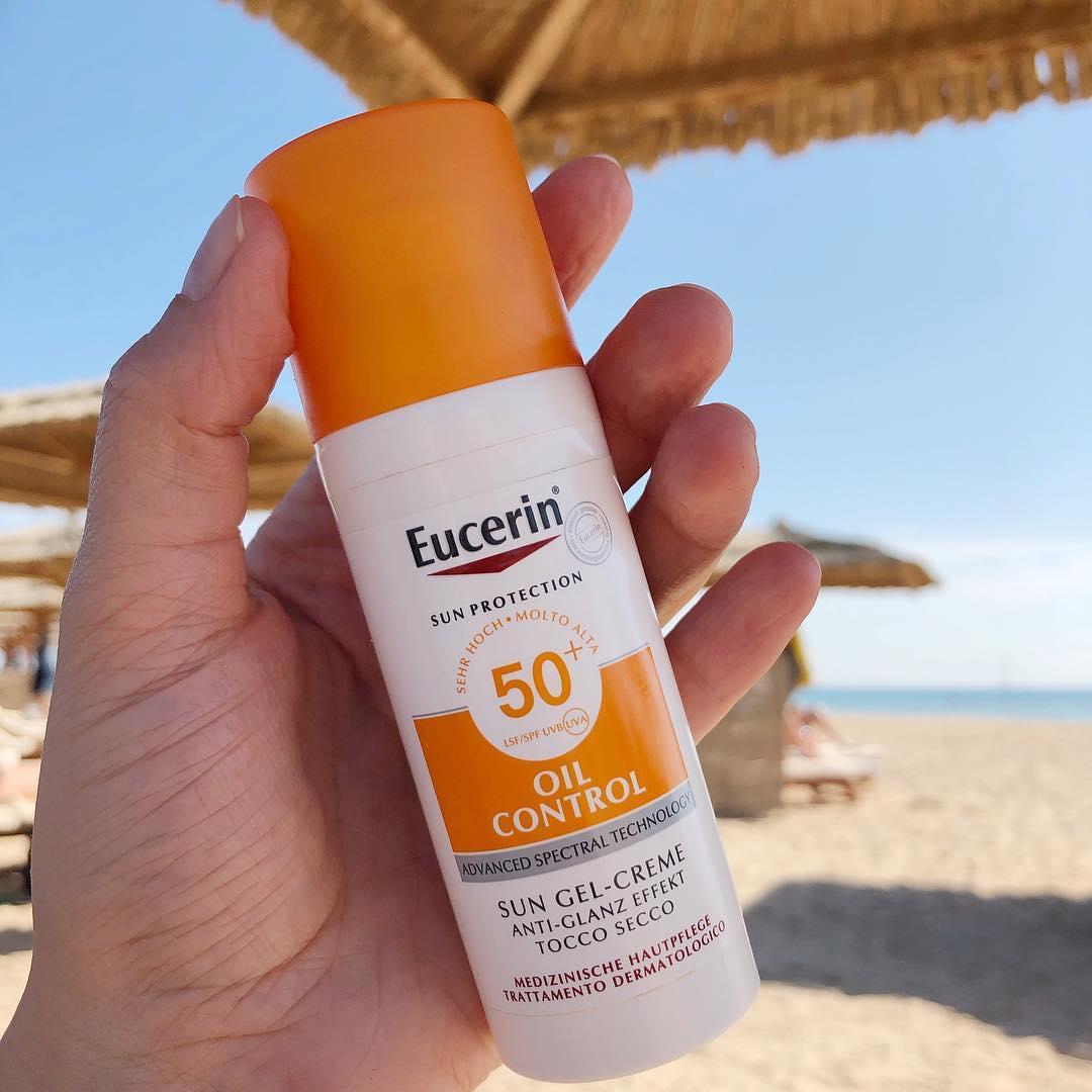 kem chống nắng eucerin cho da nhiều dầu 50ml