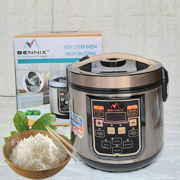 Nồi Cơm Điện Tách Đường Công nghệ Thái Lan Bennix BL-146 (Free vận chuyển Toàn Quốc+ Tặng Voucher 50k/sp)