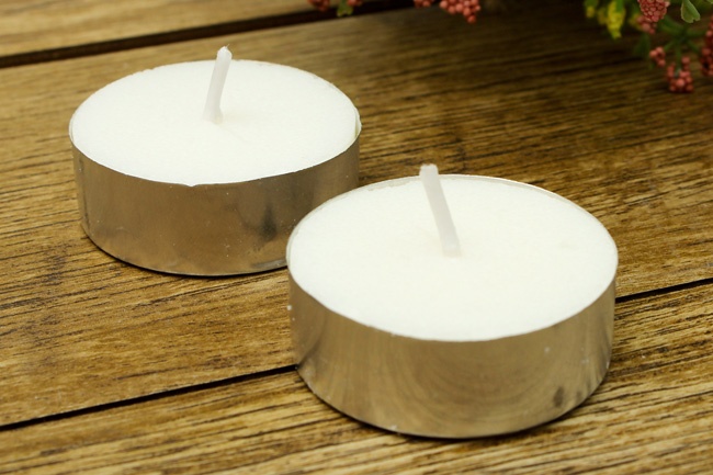 NẾN ĐỐT ĐÈN TINH DẦU TEALIGHT KHÔNG MÙI [COMBO 4 HỘP], NẾN THƠM KHÔNG KHÓI LOẠI 1 -  CHÁY ĐẾN 4 TIẾNG (40 viên)