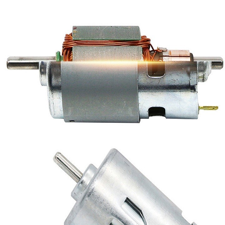 [HCM]Motor 795 2 bạc đạn 300W 12V - 24V