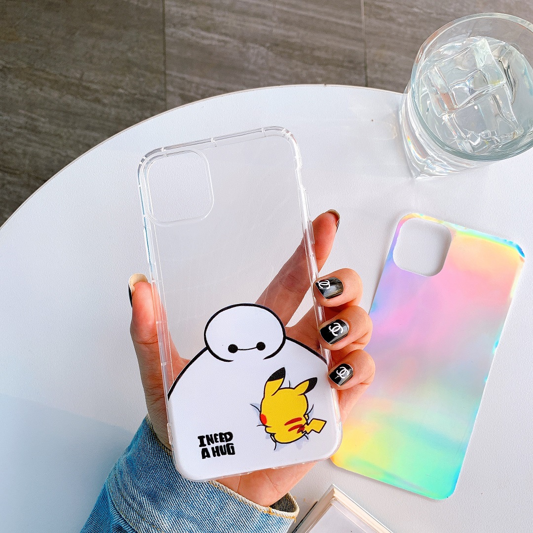 Ốp Lưng Silicon Chống Sốc Cartoon Story ( Kèm Miếng Phản Quang )