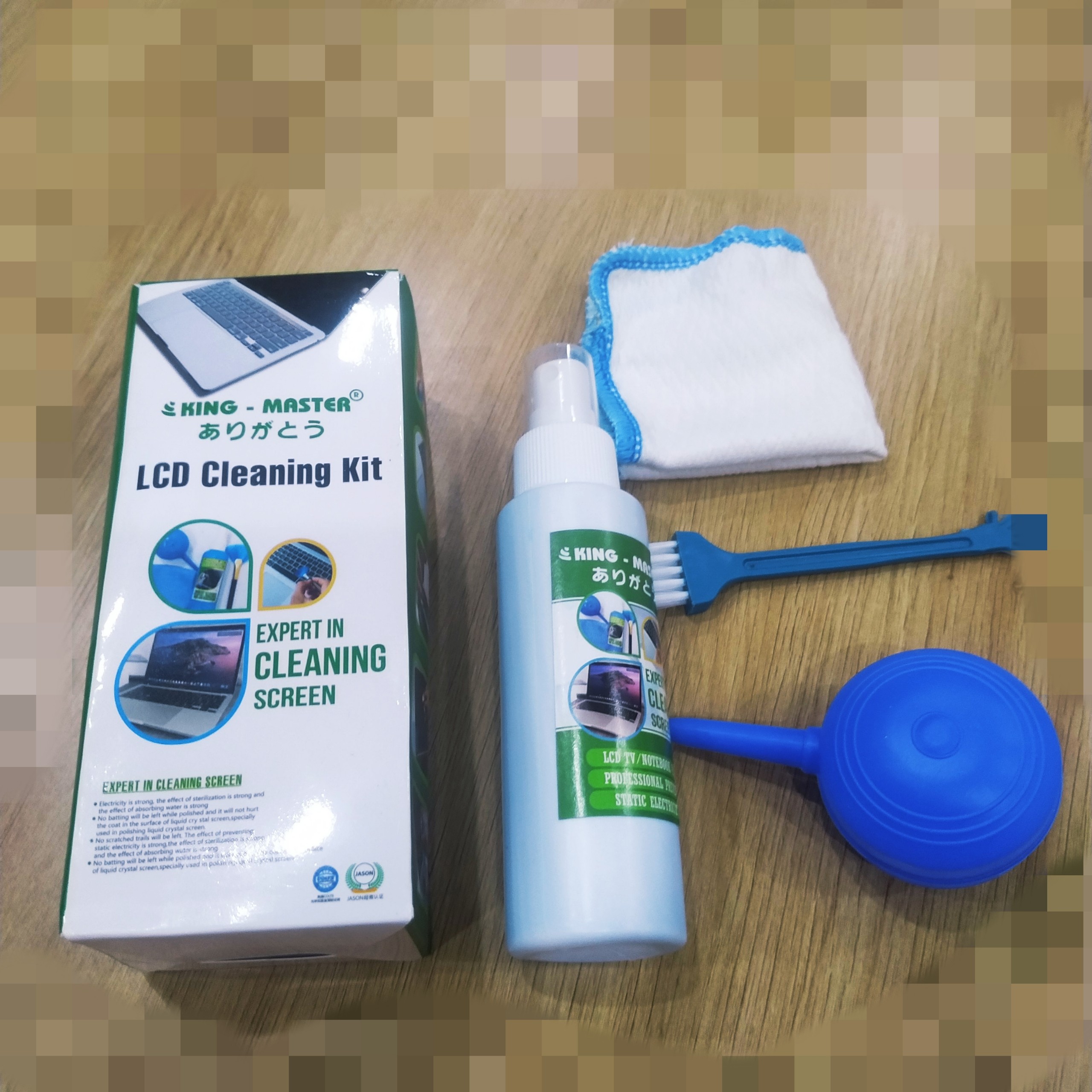 Bộ Vệ Sinh Laptop, Máy Tính, Đồ Điện Tử tiện dụng đa năng 4 Món ✩