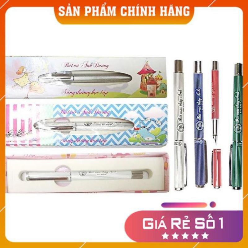 Bút mài thầy ánh nét thanh nét đậm – bút máy ánh dương ngòi mài thanh đậm luyện chữ đẹp sh030