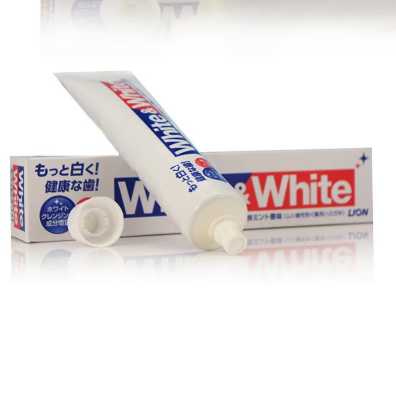 Kem Đánh Răng Trắng Răng White & White Nhật Bản 150g
