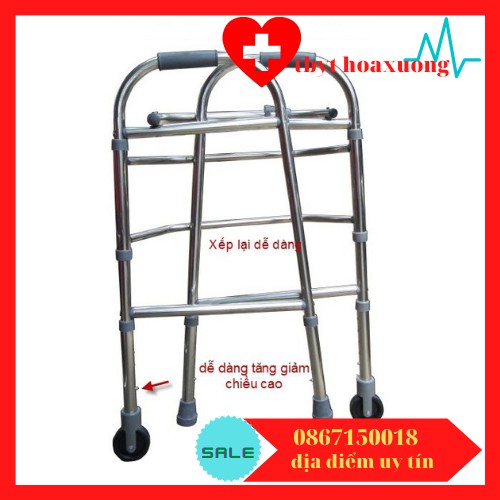 Khung tập đi inox Việt Nam[giá tốt]