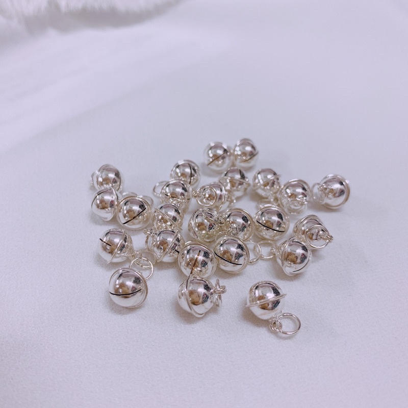 Chuông bạc linh miu silver treo vòng