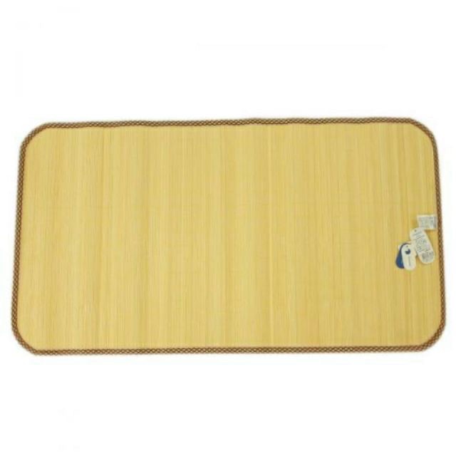 Chiếu tăm tre Bamboo cao cấp cho bé, size 60x120cm ( 1 mặt tăm tre, 1 mặt nằm điều hoà )