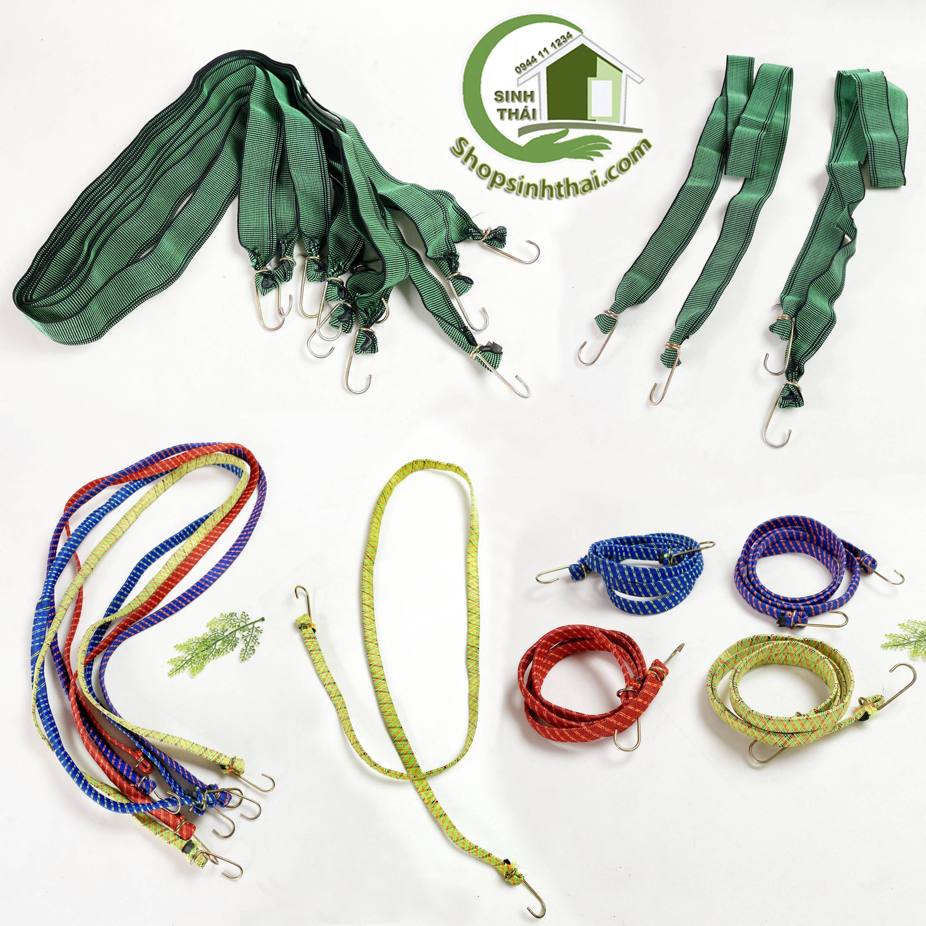Dây thun buộc ràng chằng co dãn - chọn kiểu