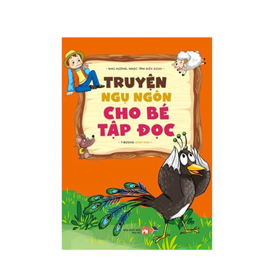 Sách - Truyện ngụ ngôn cho bé tập đọc ( Tranh màu ) - McBooks