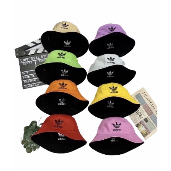 NÓN BUCKET 2 mặt - addidaas 2 mặt