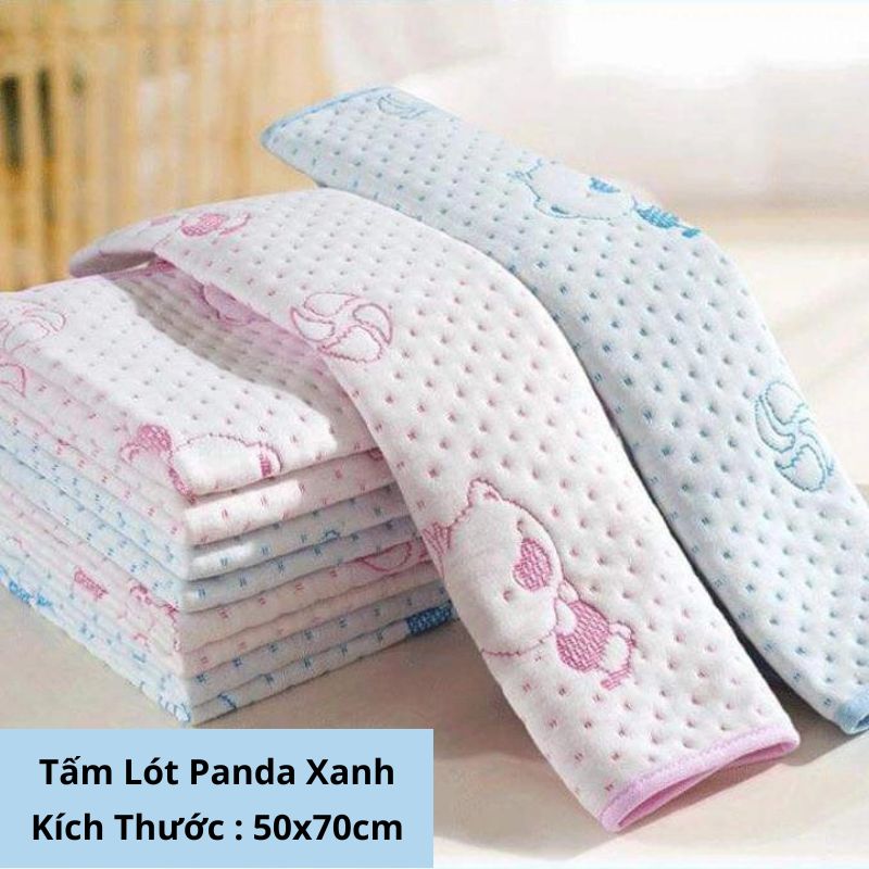 [HCM] Tấm lót Panda chống thấm 4 lớp tiện lợi cho bé 50x70cm