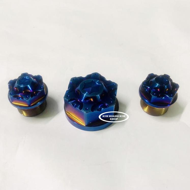 Bộ 3 Ôc INOX 304 xi Titan gắn Ghi Đông SONIC