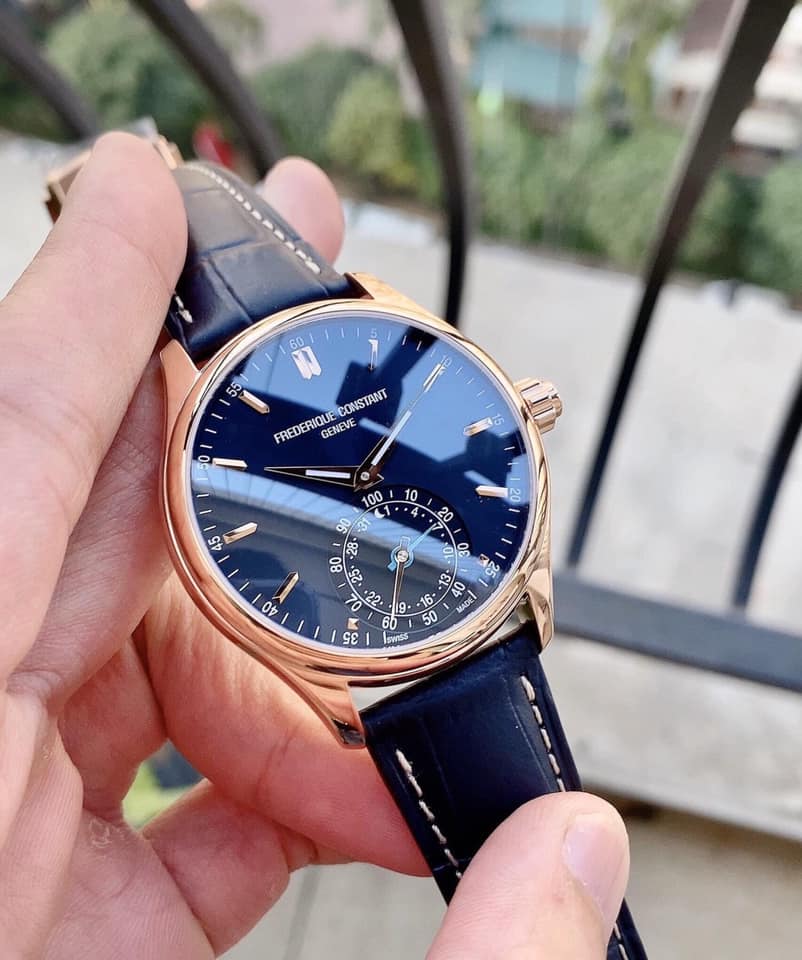 [HCM]Frederique Constant Navy Dial Mens Smartwatch FC-285NS5B4