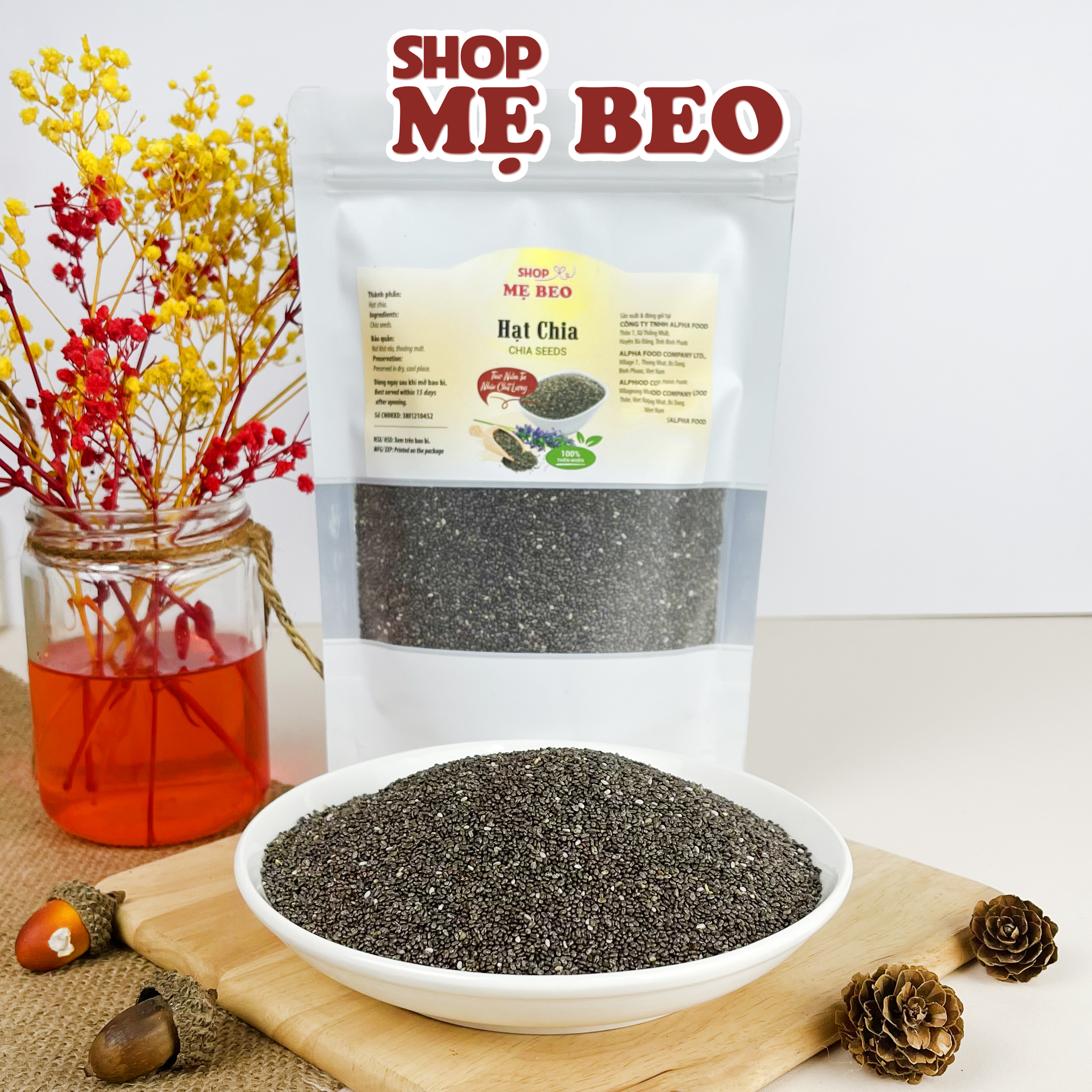 Hạt Chia Úc Nhập Khẩu SHOP MẸ BEO
