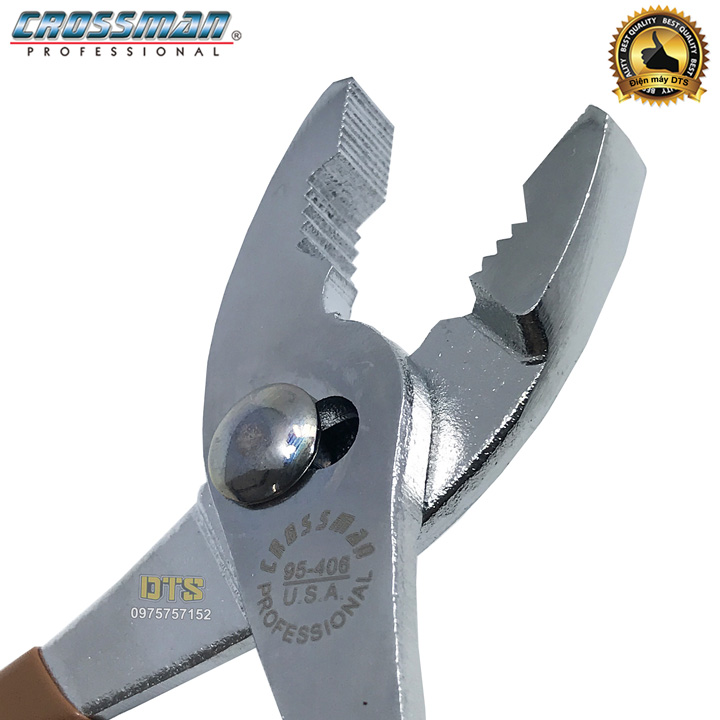 Kìm 2 lỗ - Kìm răng 2 nấc Crossman U.S.A (Kềm kẹp 2 nấc tăng)