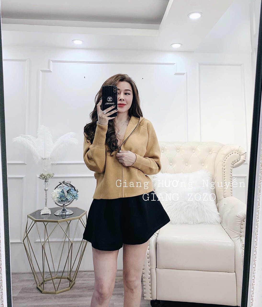 ÁO KHOÁC LEN CÓ NÓN CỰC XINH