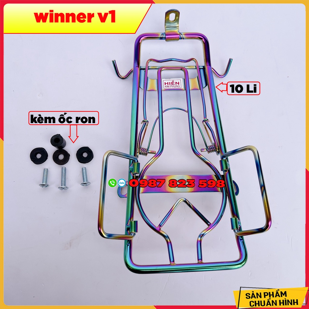 Baga winner v1 7 màu 10 li - baga titan winner 150 mẫu 10 li