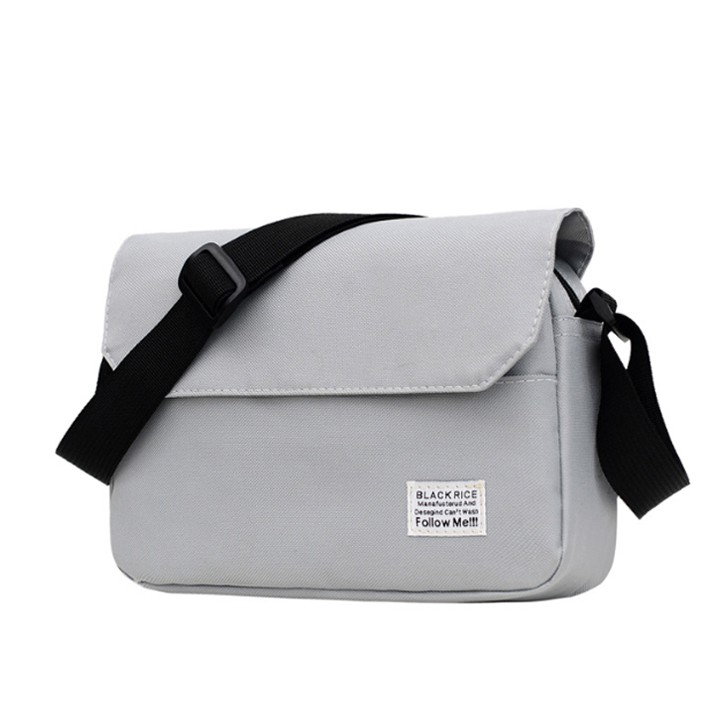 Túi đeo chéo nam thời trang vải canvas túi chéo nữ unisex phong cách cá tính hàn quốc T60 Ladoll