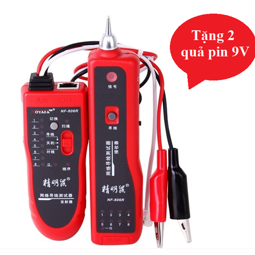 Máy kiểm tra cáp mạng Noyafa NF-806R chất lượng cao