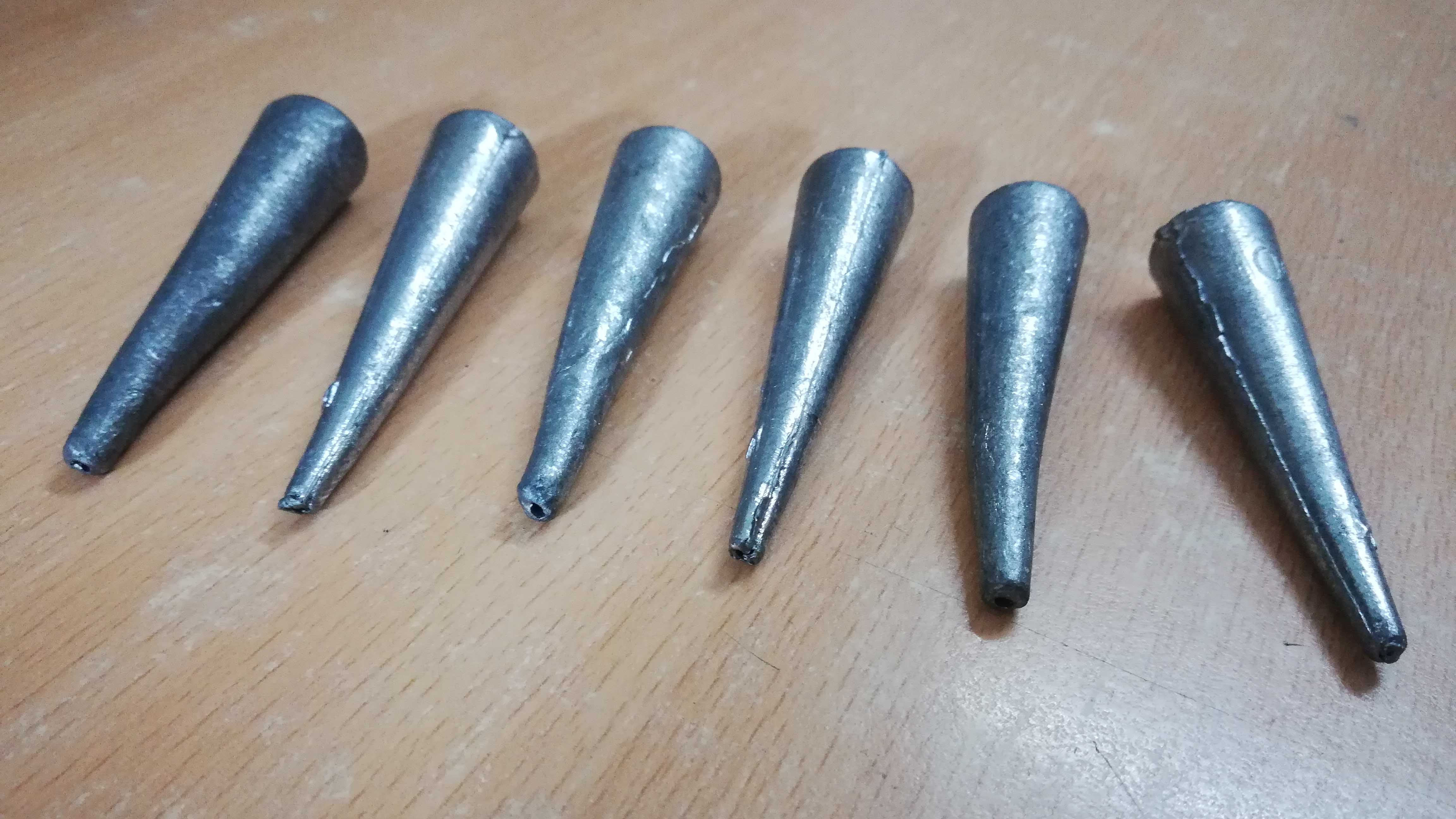 10 cục chì nhọn 30g