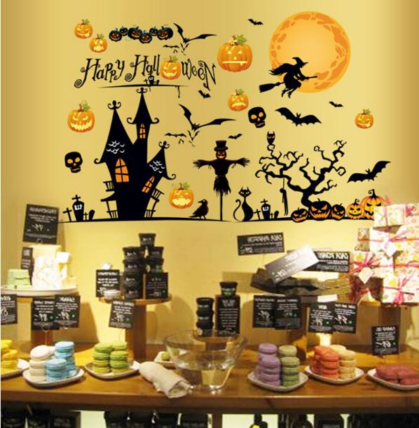 Decal trang trí lễ hội HALLOWEEN 02