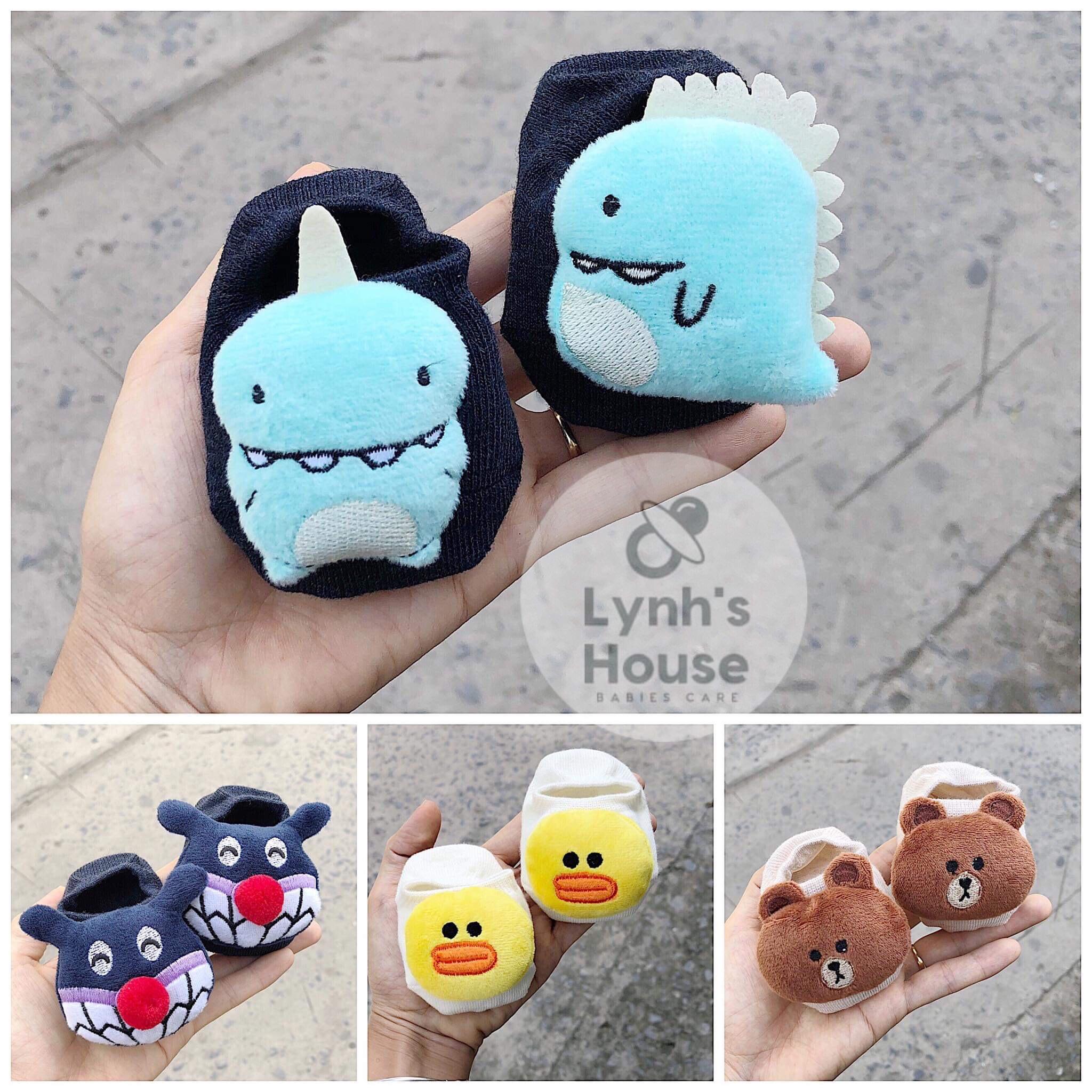 vớ Baby Socks hình thú cưng cho bé