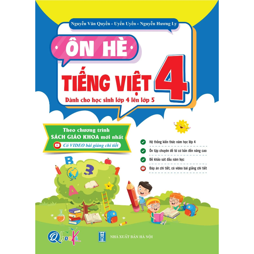 Sách - - ôn hè tiếng việt 4 - dành cho học sinh lớp 4 lên lớp 5