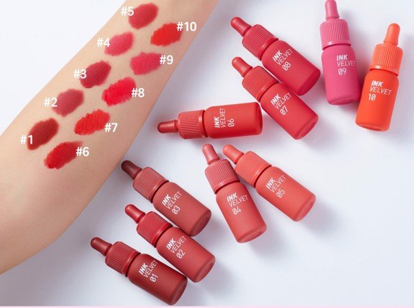 [NEW 2019] Son Kem Lì Peripera Ink Velvet Lip Tint