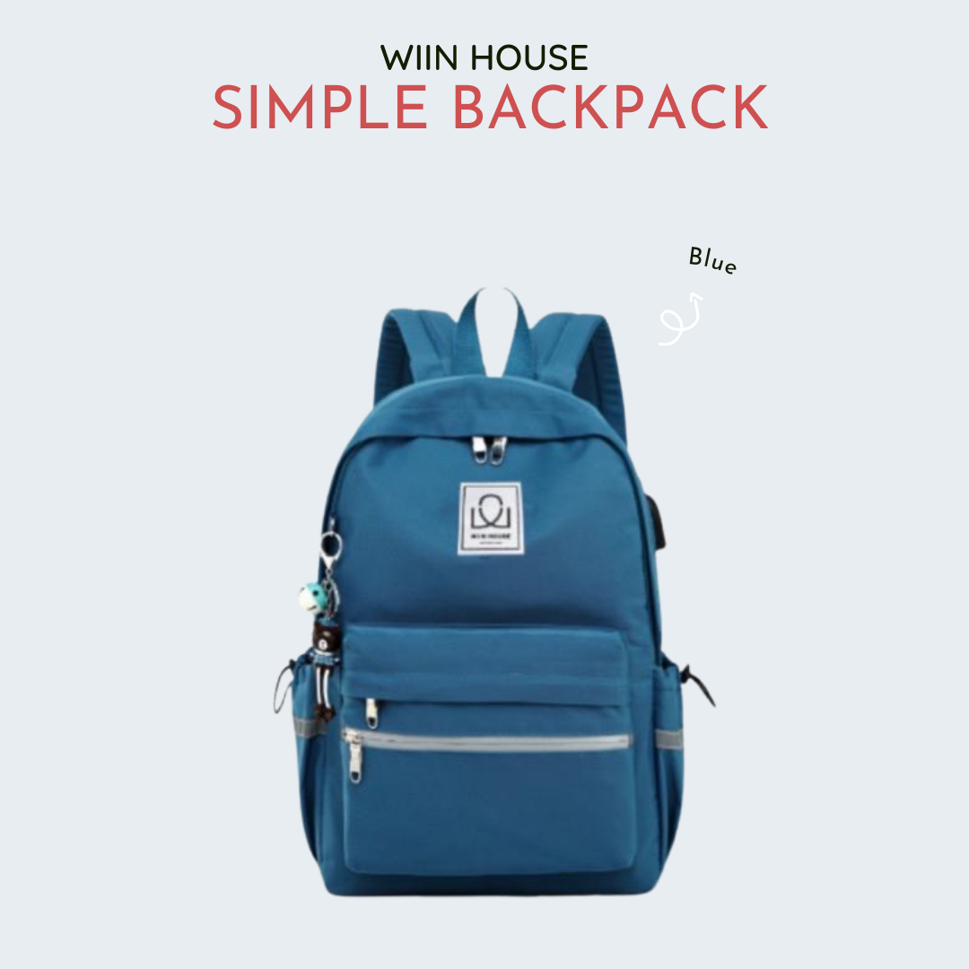 Wiin House-Balo Wiin x Simple (Kèm phụ kiện móc gắn)